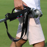 Maxbell Golf Club Carry Bag Travel Bag Reinforced Handle Golf Bag Kids Unisex Adults Black