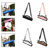 Maxbell Golf Club Carry Bag Travel Bag Reinforced Handle Golf Bag Kids Unisex Adults Black