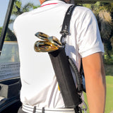 Maxbell Golf Club Carry Bag Travel Bag Reinforced Handle Golf Bag Kids Unisex Adults Black