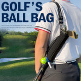 Maxbell Golf Club Carry Bag Travel Bag Reinforced Handle Golf Bag Kids Unisex Adults Black