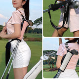 Maxbell Golf Club Carry Bag Travel Bag Reinforced Handle Golf Bag Kids Unisex Adults Pink