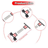 Maxbell Spring Chest Expander Foot Leg with 5 Spring Puller Workout 3 in 1 Exerciser