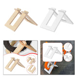 Maxbell Kids Balance Bike Parking Rack 10 - 12 inch Support Detachable Bicycle Stand Wood Color