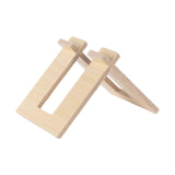 Maxbell Kids Balance Bike Parking Rack 10 - 12 inch Support Detachable Bicycle Stand Wood Color