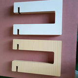 Maxbell Kids Balance Bike Parking Rack 10 - 12 inch Support Detachable Bicycle Stand Wood Color