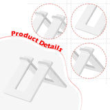 Maxbell Kids Balance Bike Parking Rack 10 - 12 inch Support Detachable Bicycle Stand White