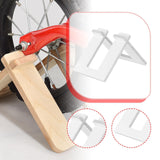 Maxbell Kids Balance Bike Parking Rack 10 - 12 inch Support Detachable Bicycle Stand White