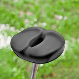 Maxbell Bicycle Saddle Road Mountain Bicycling Sleek Wear Resistant Biking Bike Seat Black