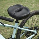 Maxbell Bicycle Saddle Road Mountain Bicycling Sleek Wear Resistant Biking Bike Seat Black