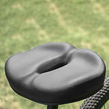 Maxbell Bicycle Saddle Road Mountain Bicycling Sleek Wear Resistant Biking Bike Seat Black