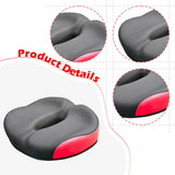 Maxbell Bicycle Saddle Road Mountain Bicycling Sleek Wear Resistant Biking Bike Seat Red