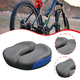 Maxbell Bicycle Saddle Road Mountain Bicycling Sleek Wear Resistant Biking Bike Seat Blue