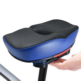 Maxbell Bicycle Saddle Road Mountain Bicycling Sleek Wear Resistant Biking Bike Seat Blue