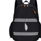 Maxbell Tennis Racket Bag Multipurpose Waterproof Professional with Shoe Compartment black