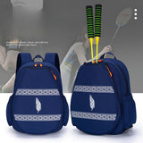 Maxbell Tennis Racket Bag Multipurpose Waterproof Professional with Shoe Compartment blue