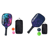 Maxbell Pickleball Racquet Lightweight Practice Supplies Indoor and Outdoor Beginner Pink Green