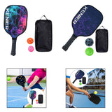 Maxbell Pickleball Racquet Lightweight Practice Supplies Indoor and Outdoor Beginner Pink Green