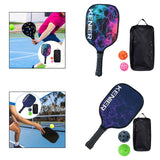 Maxbell Pickleball Racquet Lightweight Practice Supplies Indoor and Outdoor Beginner Pink Green