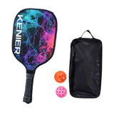 Maxbell Pickleball Racquet Lightweight Practice Supplies Indoor and Outdoor Beginner Pink Green