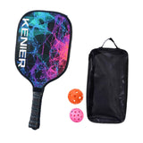 Maxbell Pickleball Racquet Lightweight Practice Supplies Indoor and Outdoor Beginner Pink Green
