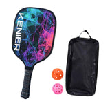 Maxbell Pickleball Racquet Lightweight Practice Supplies Indoor and Outdoor Beginner Pink Green