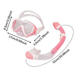 Maxbell Kids Snorkel Set Snorkeling Gear for Kids for Pool Water Sports Swim Learner