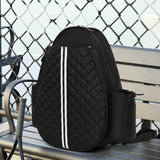 Maxbell Badminton Racquet Bag Pickleball Paddle Shoulder Bag for Pickleball Paddle Black