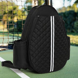 Maxbell Badminton Racquet Bag Pickleball Paddle Shoulder Bag for Pickleball Paddle Black