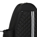 Maxbell Badminton Racquet Bag Pickleball Paddle Shoulder Bag for Pickleball Paddle Black