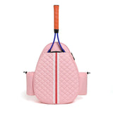 Maxbell Badminton Racquet Bag Pickleball Paddle Shoulder Bag for Pickleball Paddle Pink