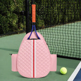 Maxbell Badminton Racquet Bag Pickleball Paddle Shoulder Bag for Pickleball Paddle Pink