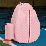 Maxbell Badminton Racquet Bag Pickleball Paddle Shoulder Bag for Pickleball Paddle Pink