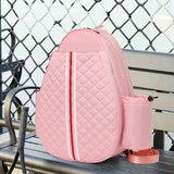 Maxbell Badminton Racquet Bag Pickleball Paddle Shoulder Bag for Pickleball Paddle Pink