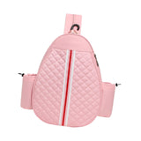 Maxbell Badminton Racquet Bag Pickleball Paddle Shoulder Bag for Pickleball Paddle Pink
