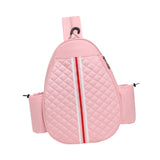 Maxbell Badminton Racquet Bag Pickleball Paddle Shoulder Bag for Pickleball Paddle Pink