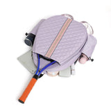 Maxbell Badminton Racquet Bag Pickleball Paddle Shoulder Bag for Pickleball Paddle Violet