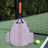 Maxbell Badminton Racquet Bag Pickleball Paddle Shoulder Bag for Pickleball Paddle Violet