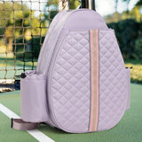 Maxbell Badminton Racquet Bag Pickleball Paddle Shoulder Bag for Pickleball Paddle Violet