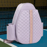 Maxbell Badminton Racquet Bag Pickleball Paddle Shoulder Bag for Pickleball Paddle Violet