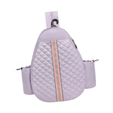 Maxbell Badminton Racquet Bag Pickleball Paddle Shoulder Bag for Pickleball Paddle Violet