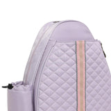 Maxbell Badminton Racquet Bag Pickleball Paddle Shoulder Bag for Pickleball Paddle Violet