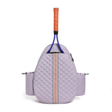 Maxbell Badminton Racquet Bag Pickleball Paddle Shoulder Bag for Pickleball Paddle Violet