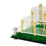 Maxbell Golf Ball Display Stand Fashion Ornament Golf Holder for Studies Living Room