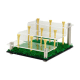 Maxbell Golf Ball Display Stand Fashion Ornament Golf Holder for Studies Living Room