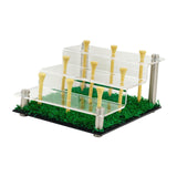 Maxbell Golf Ball Display Stand Fashion Ornament Golf Holder for Studies Living Room