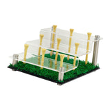 Maxbell Golf Ball Display Stand Fashion Ornament Golf Holder for Studies Living Room