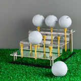 Maxbell Golf Ball Display Stand Fashion Ornament Golf Holder for Studies Living Room
