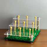 Maxbell Golf Ball Display Stand Fashion Ornament Golf Holder for Studies Living Room