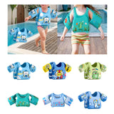 Maxbell Kids Swim Vest Breathable Children Pool Foat for Training Beginners Children Blue Dog