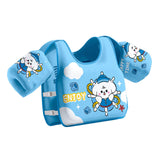 Maxbell Kids Swim Vest Breathable Children Pool Foat for Training Beginners Children Blue Dog